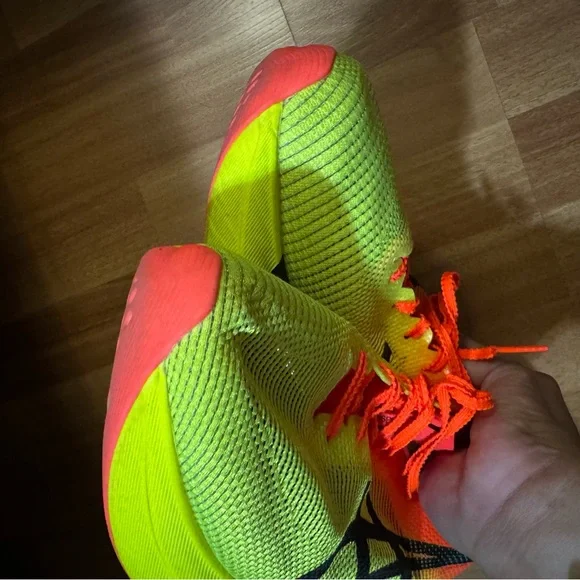 Asics Vibrant Orange Athletic Shoes - Picture 12 of 12